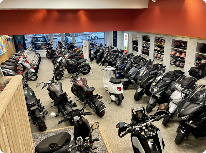 magasin de scooter et moto pres de liege