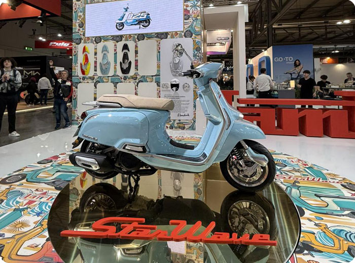 scooter Lambretta StarWave au salon de Milan