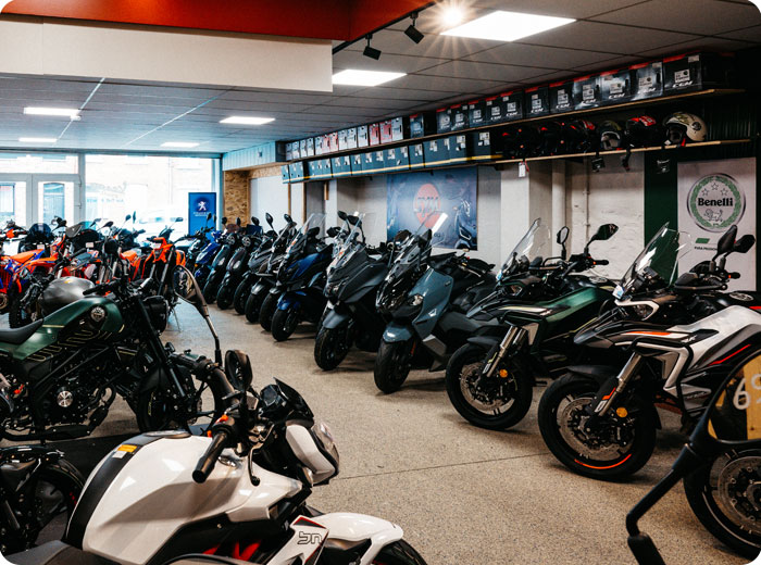 magasin de scooters et motos à Verviers en province de Liège