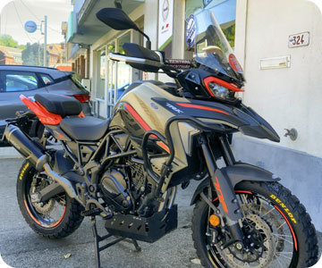 moto Benelli de la gamme Touring